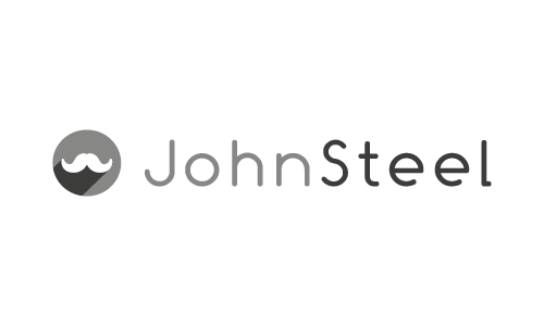 Logo John Steel reference client de l'agence C'est qui Maurice ?
